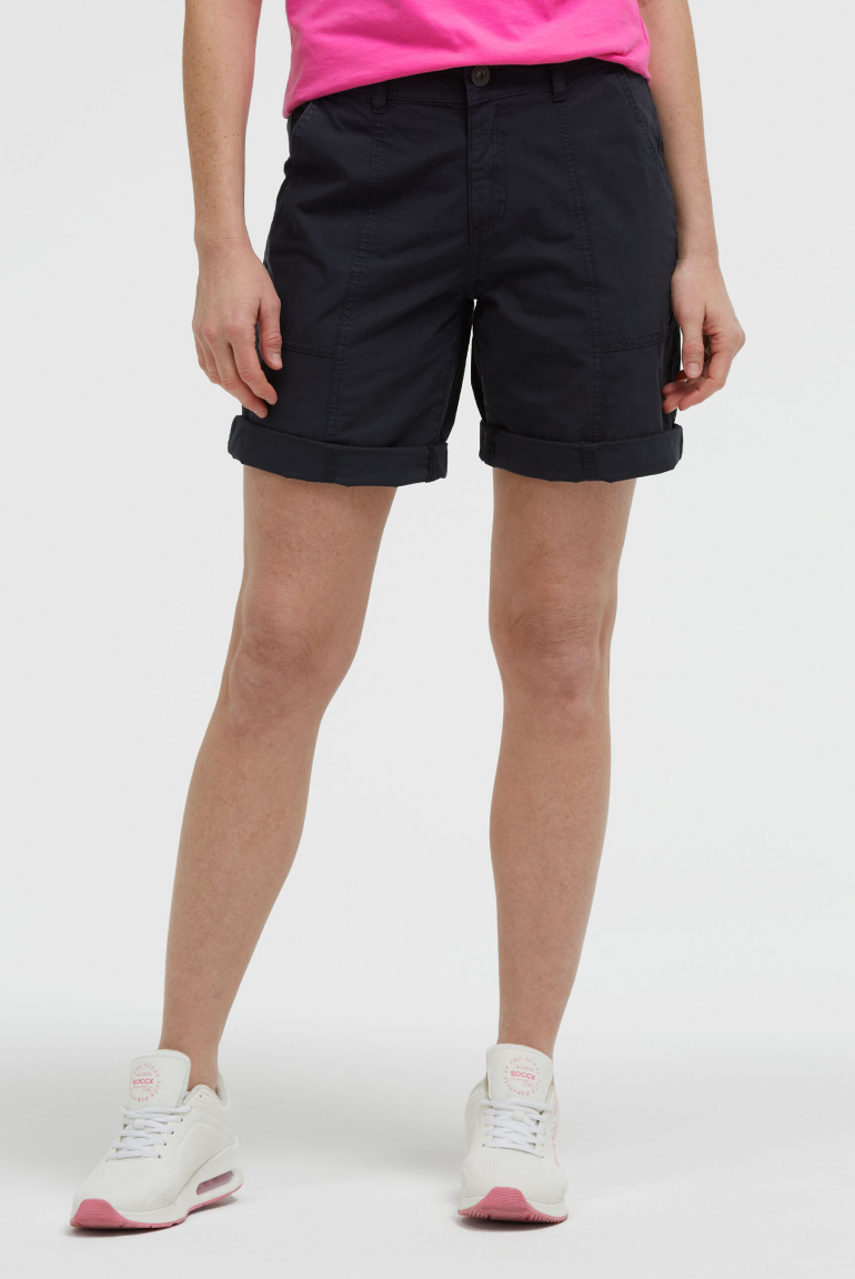 Bermudashorts mit Zip Fly blue navy