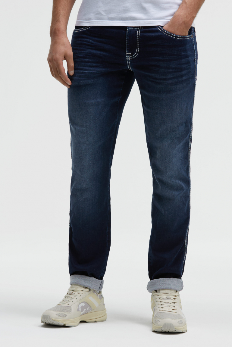 Jeans DA:VD Regular Fit dark blue jogg
