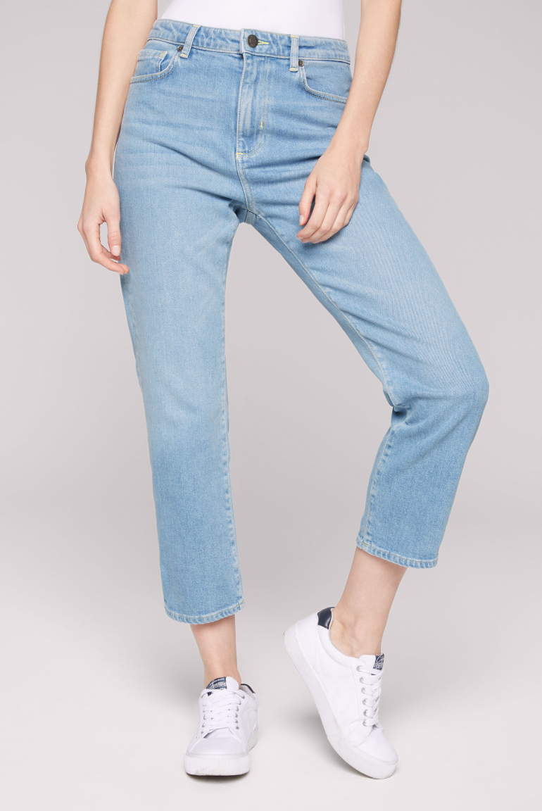 Jeans LE:A Mom Fit easy blue