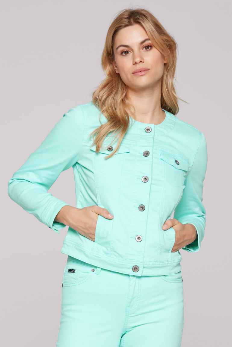 Jeansjacke JE:SSY aqua splash