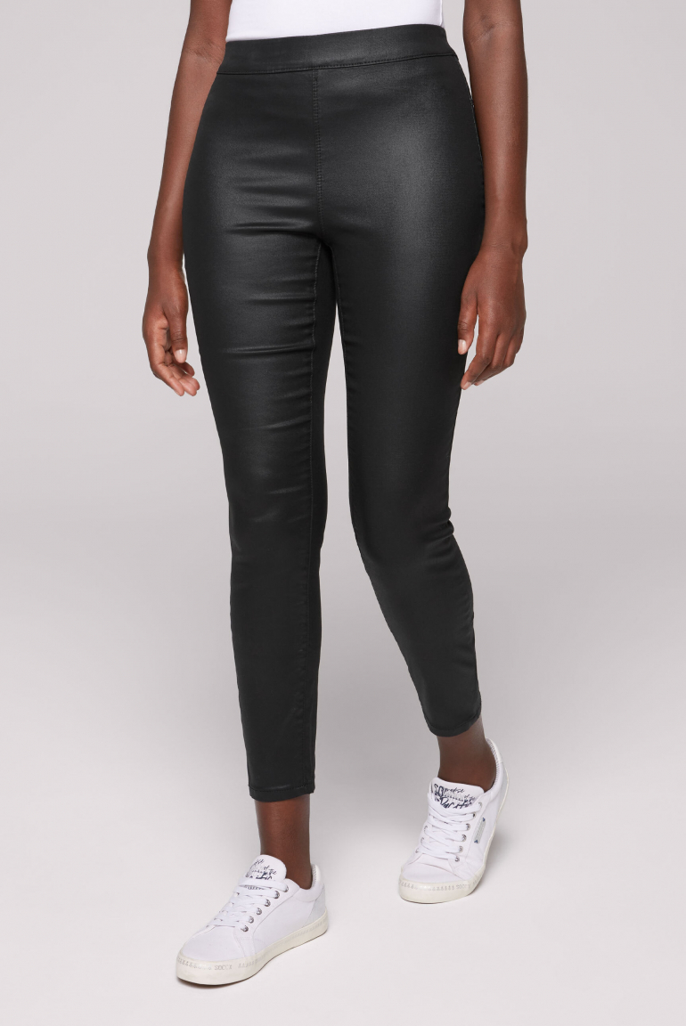 Jeggings PI:A Skinny Fit black washed