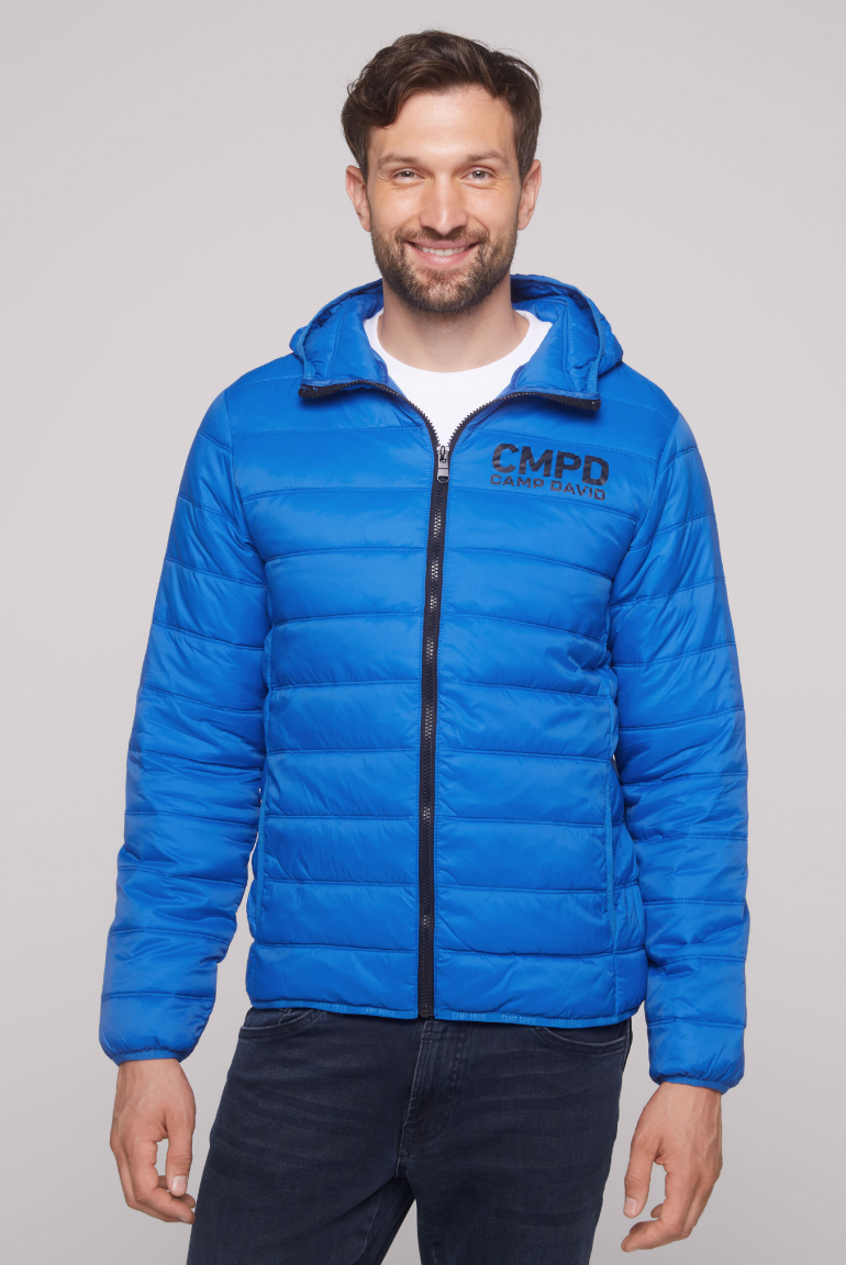 Leichte Steppjacke mit Kapuze flight blue