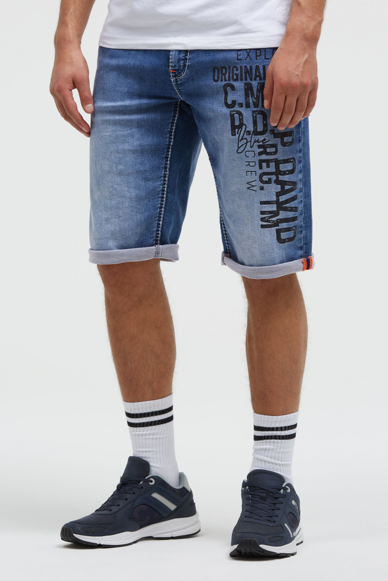 Skater Jeans CO:NO Comfort Fit mid blue jogg