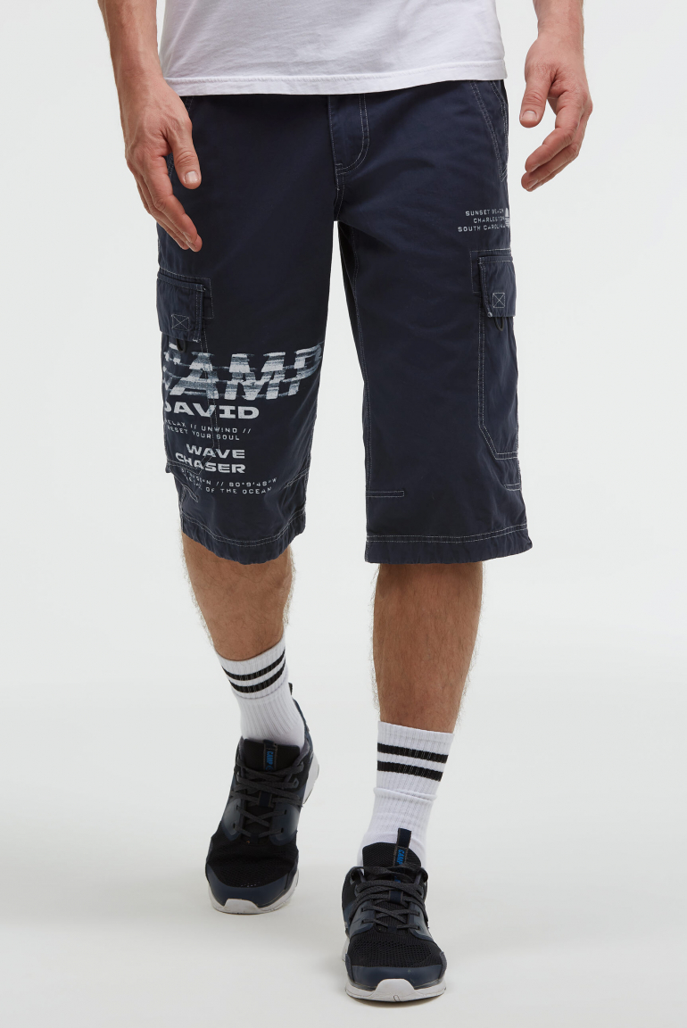 Skater Shorts mit Logo Prints