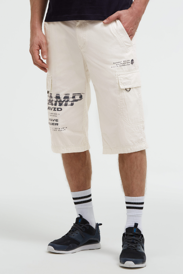 Skater Shorts mit Logo Prints kitt