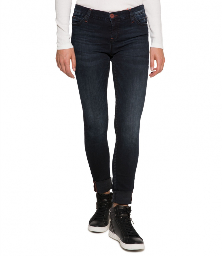 Slim Fit Jeans HE:DI, vintage blue black blue black vintage
