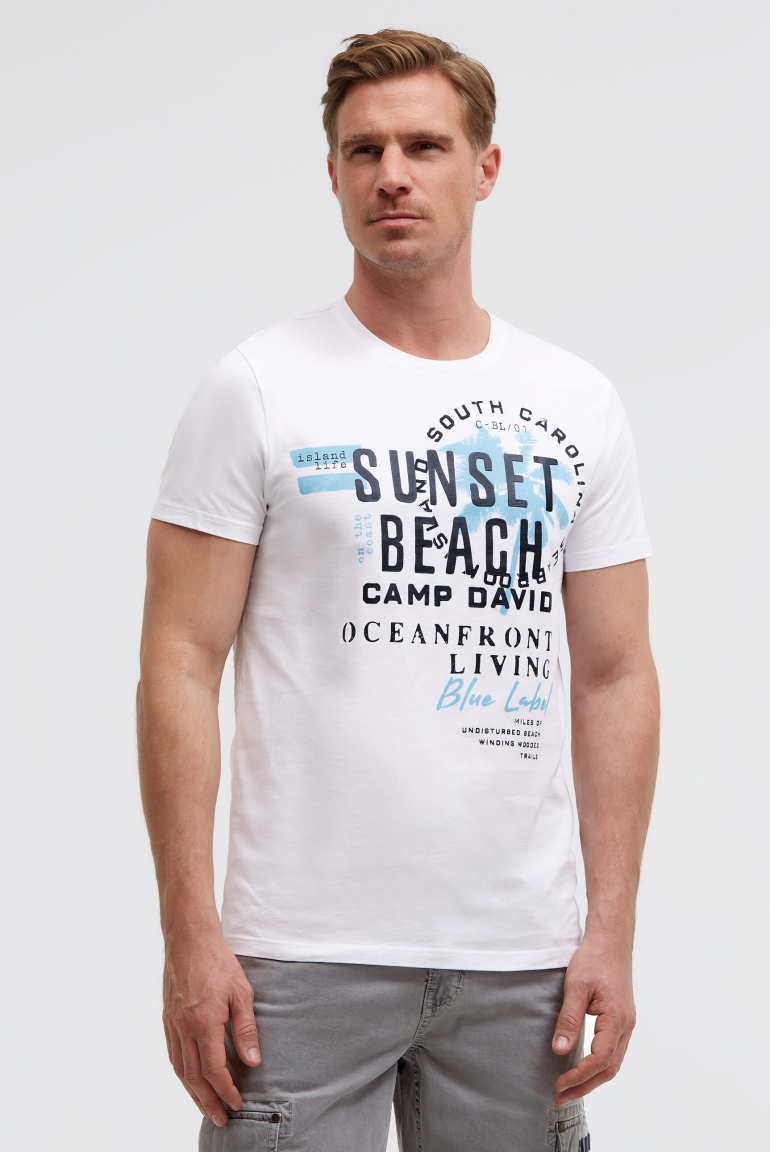 T-Shirt Rundhals mit Artwork