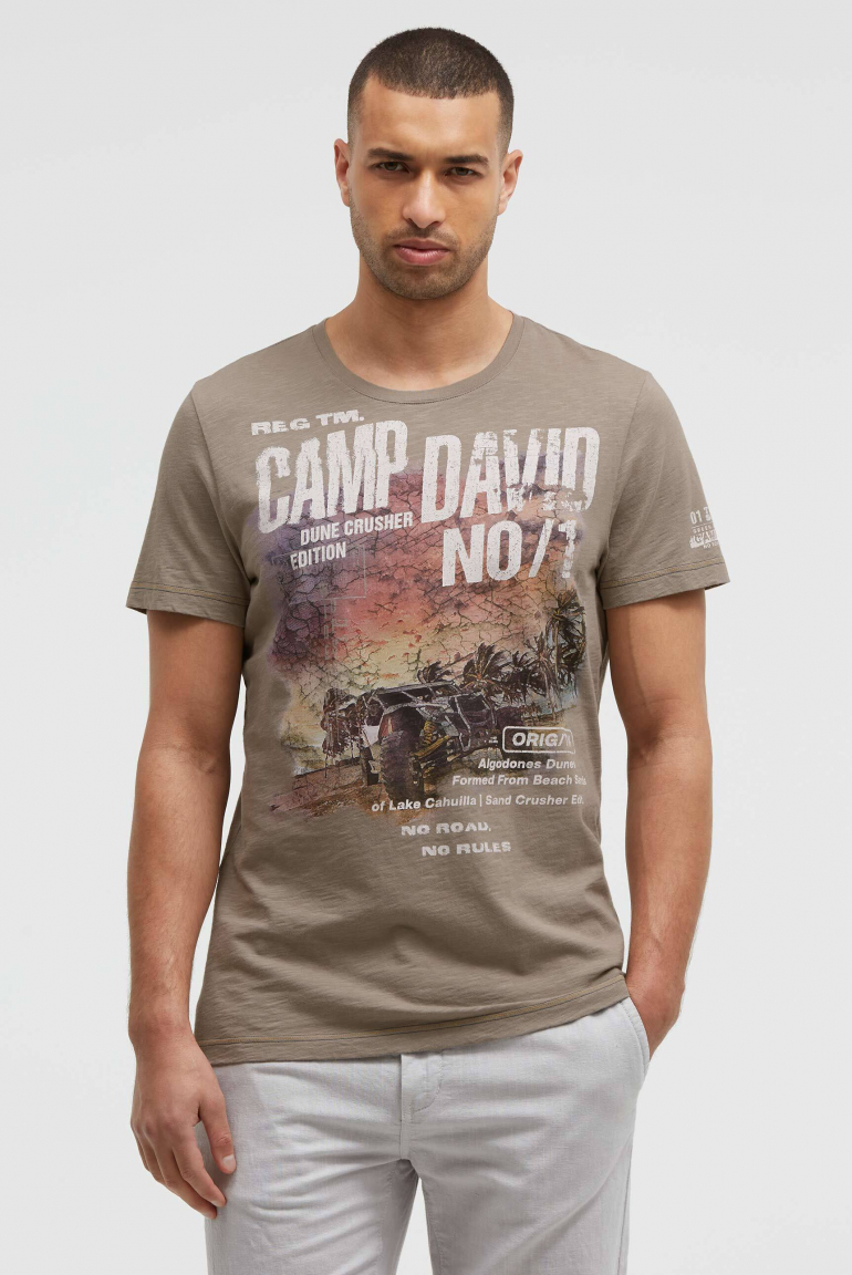 T-Shirt Rundhals mit Photoprint rock ridge
