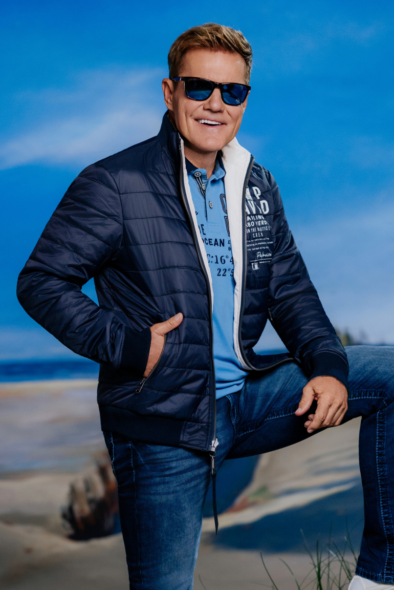 Wende-Blouson mit Logo Prints