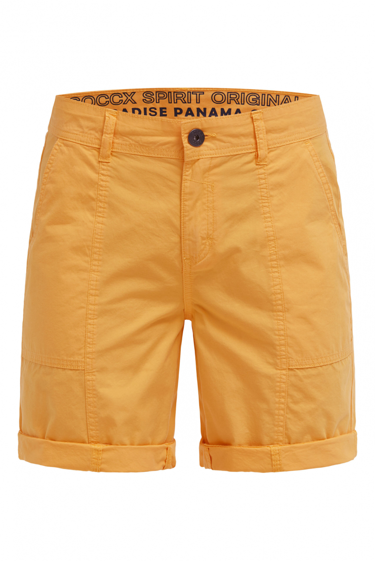 Bermudashorts mit Zip Fly fresh mango