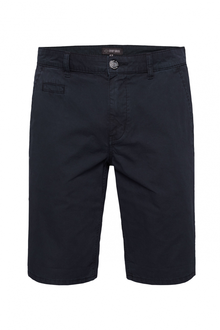 Chino Shorts mit Turn-Up-Saum blue navy