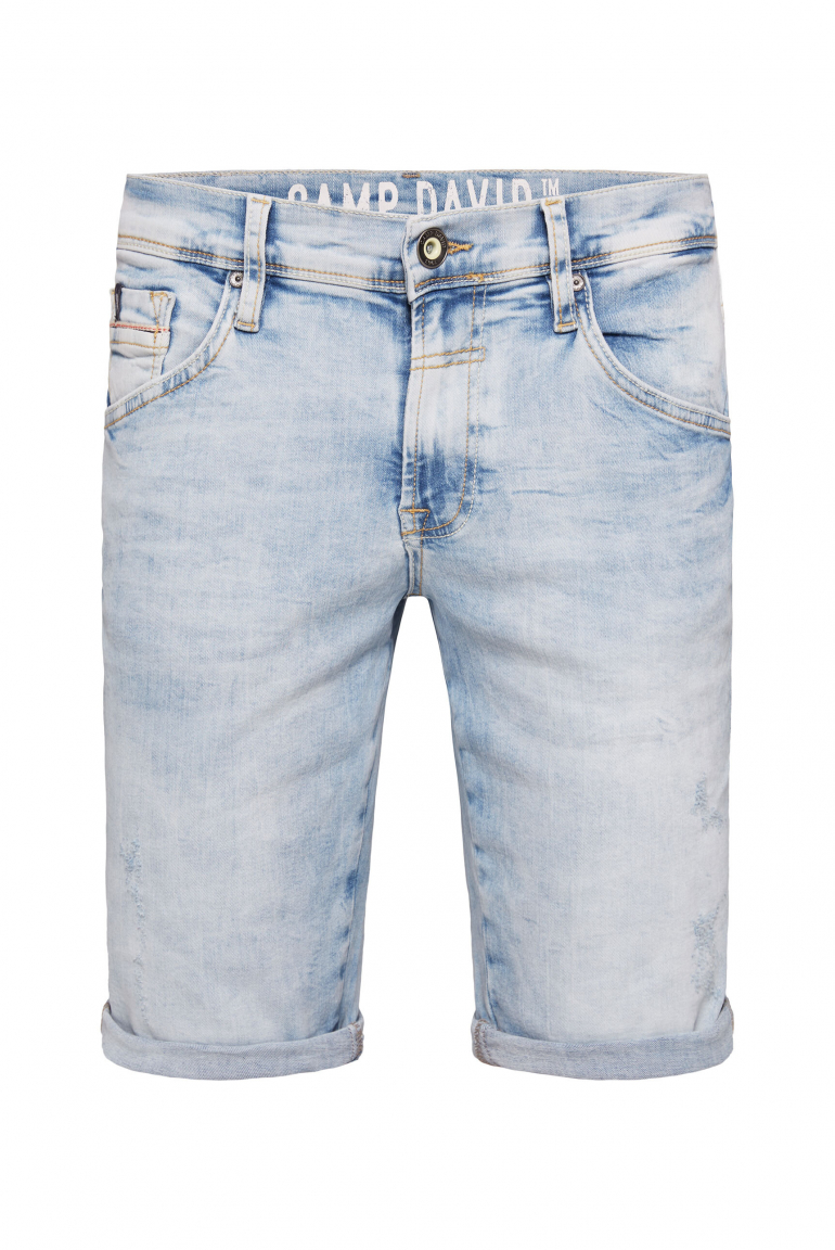 DA:VD Skater Jeans Shorts ocean blue