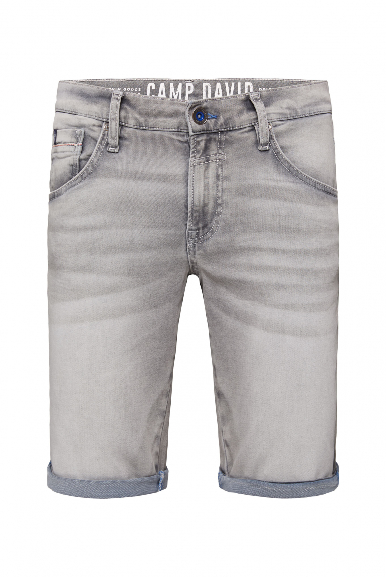 DA:VD Skater Shorts mit gefärbter Innenseite light grey jogg