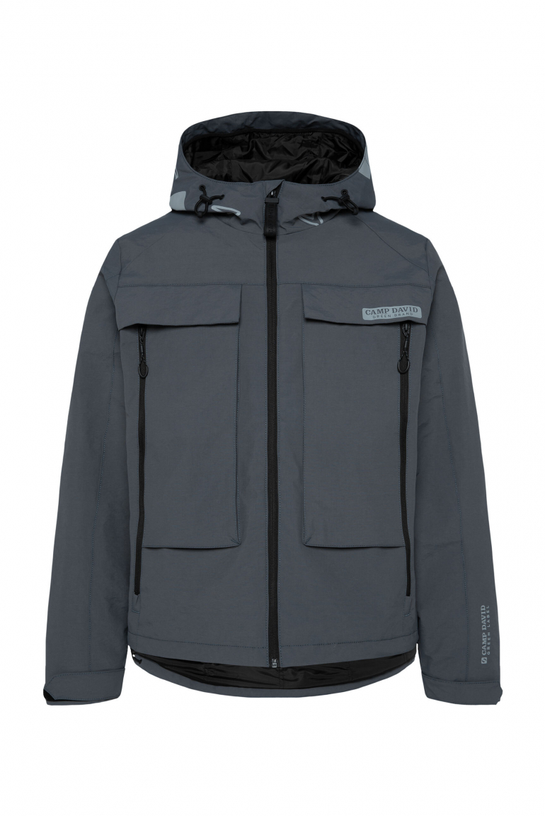 Funktionsjacke mit Kapuze blue shade