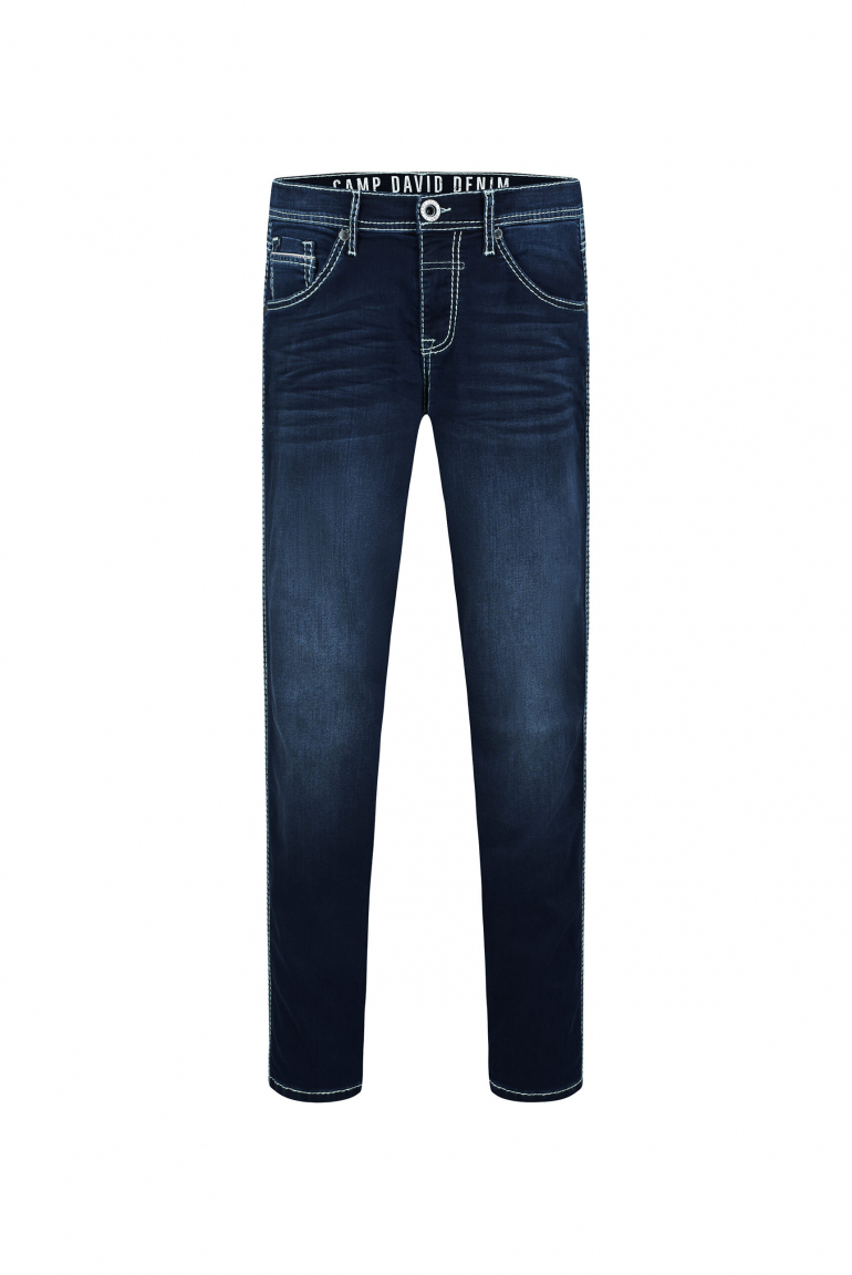 Jeans DA:VD Regular Fit dark blue jogg