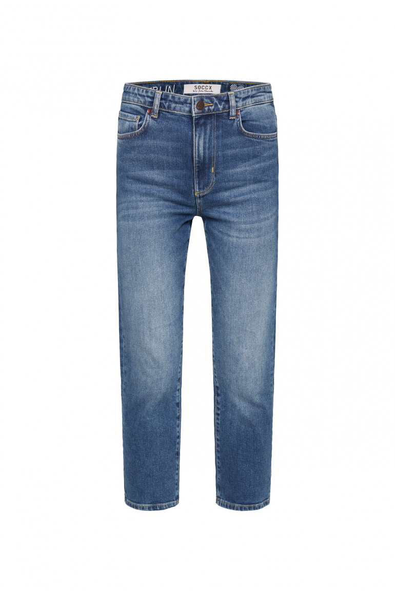 Jeans LE:A Mom Fit dark blue