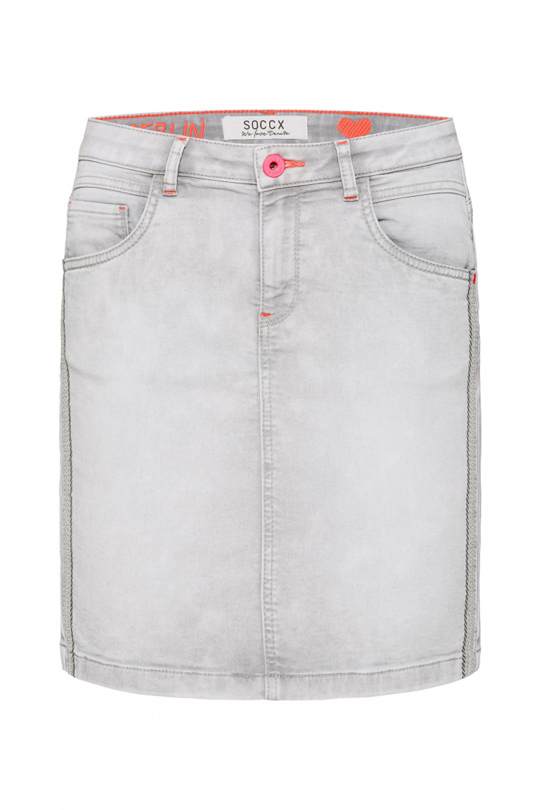 Jeansrock AN:NE cloudy grey jogg