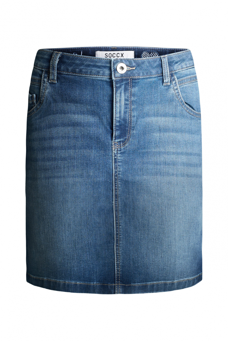 Jeansrock AN:NE dark blue used