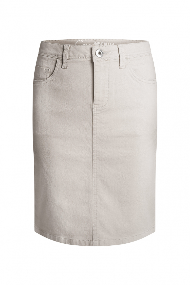 Jeansrock TO:NY sunny beige
