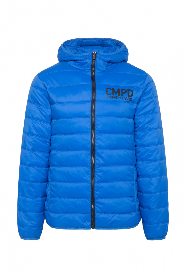Leichte Steppjacke mit Kapuze flight blue