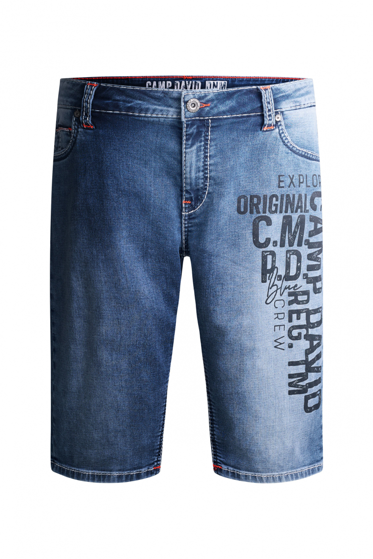Skater Jeans CO:NO Comfort Fit mid blue jogg