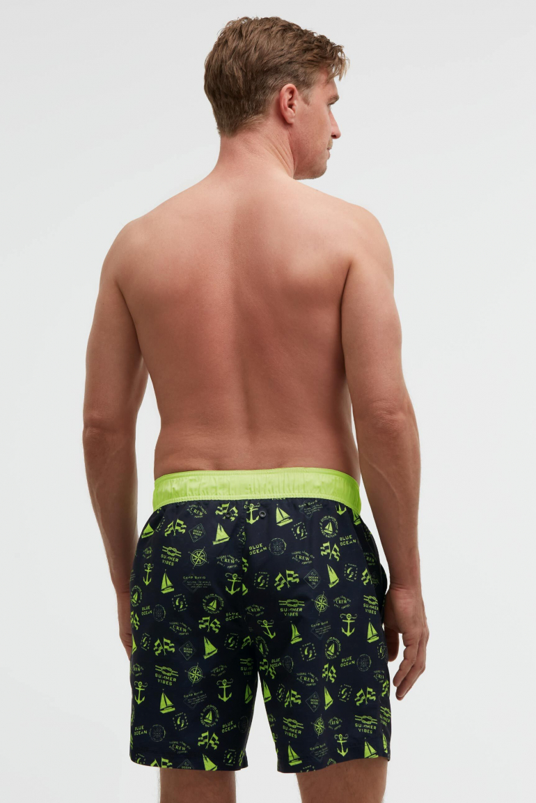 Badehose mit All Over Print