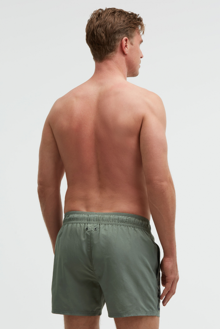 Badehose mit Logo Print