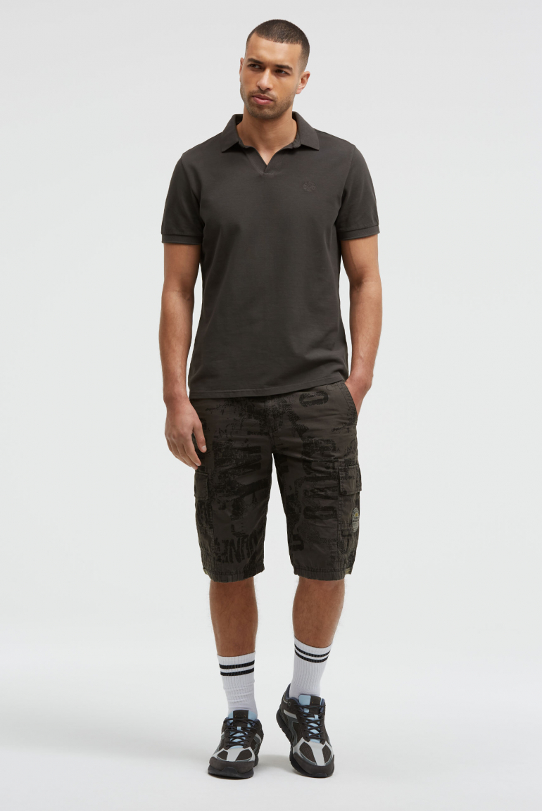 Cargo Shorts mit All Over Print