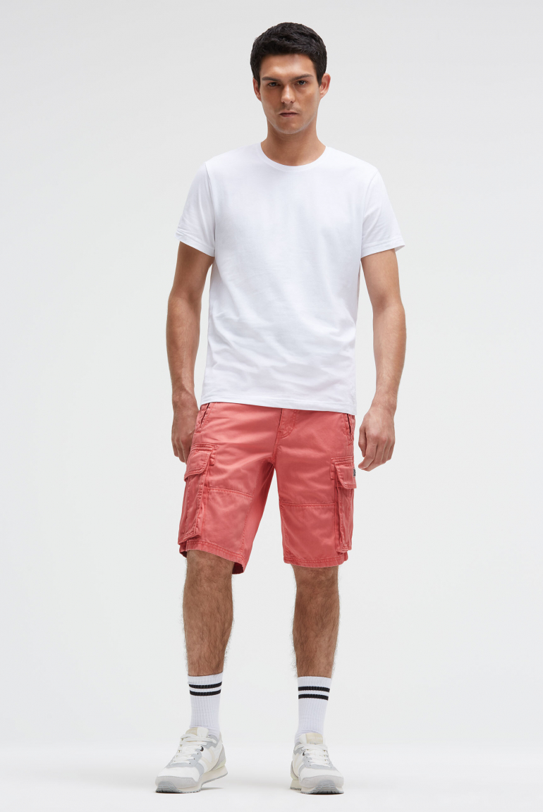 Cargo Shorts mit Wasch-Effekten