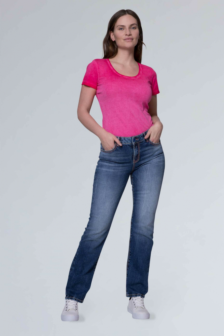 Comfort Shape Jeans EL:KE mit formgebenden Jeansbund