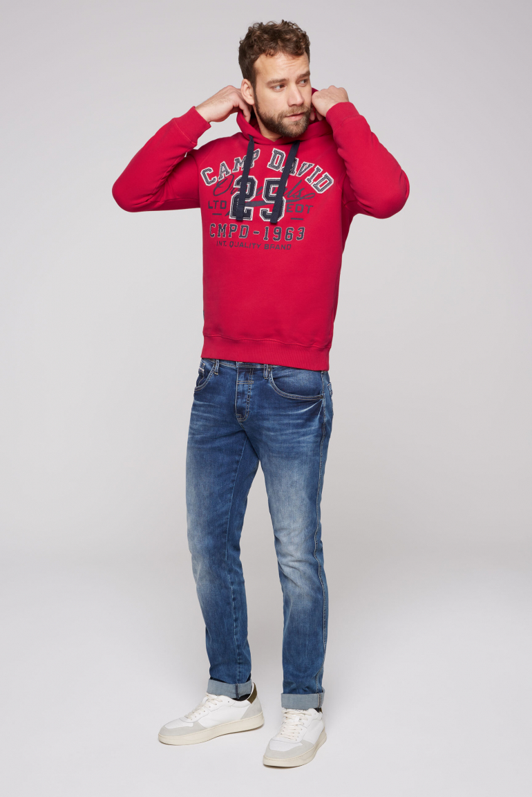 Hoodie mit Artwork im Retro-Style