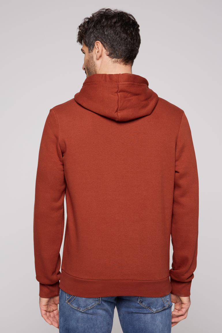 Hoodie mit Label Print