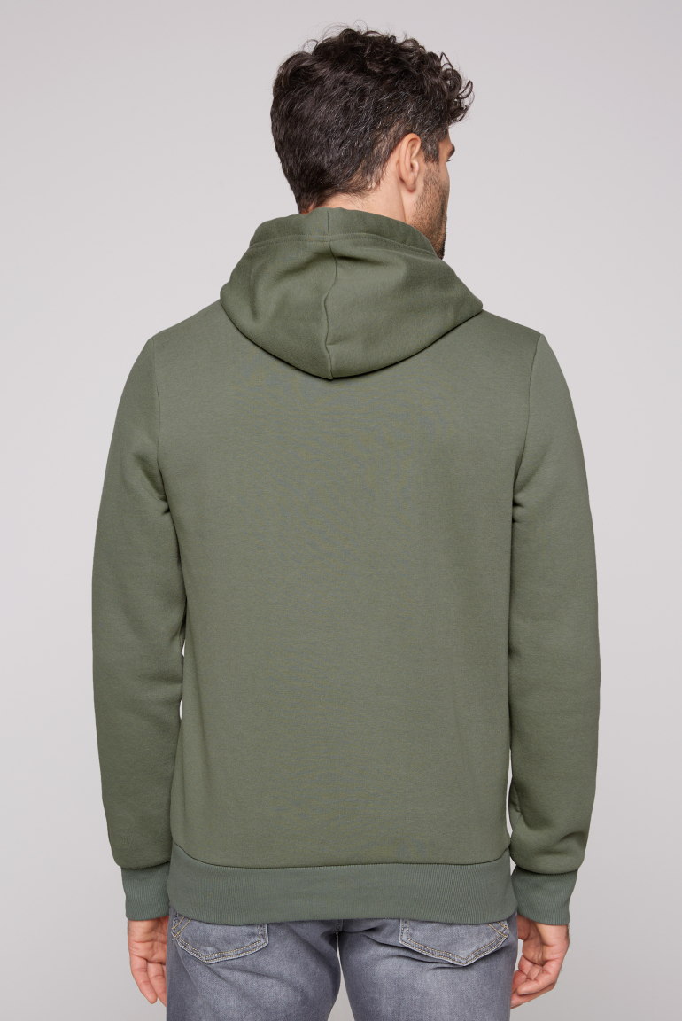 Hoodie mit Label Print