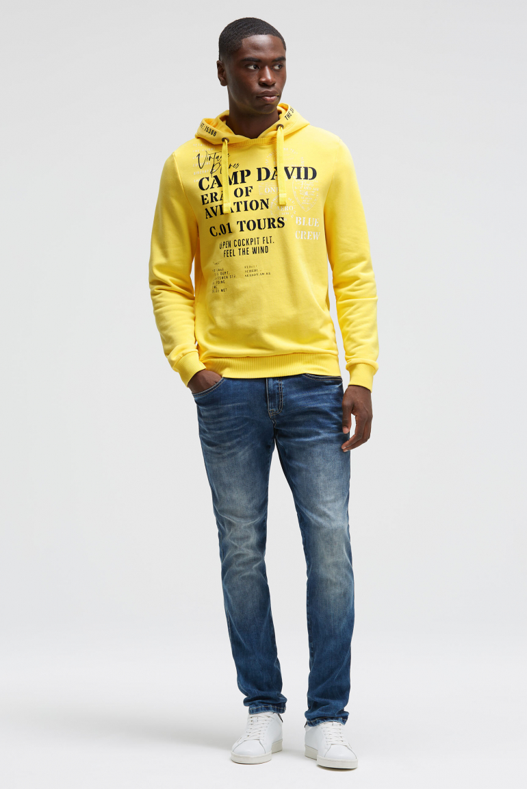 Hoodie mit Puffprint