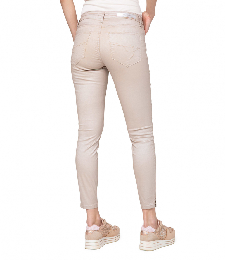 Jeans MI:RA mit Metallic Coating