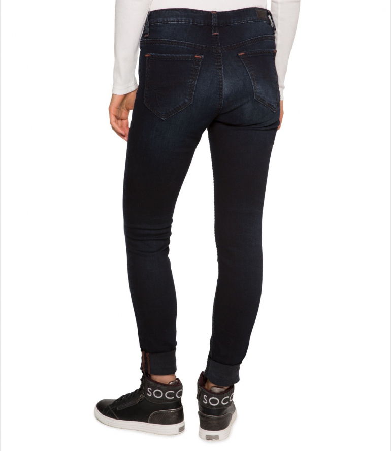 Slim Fit Jeans HE:DI, vintage blue black