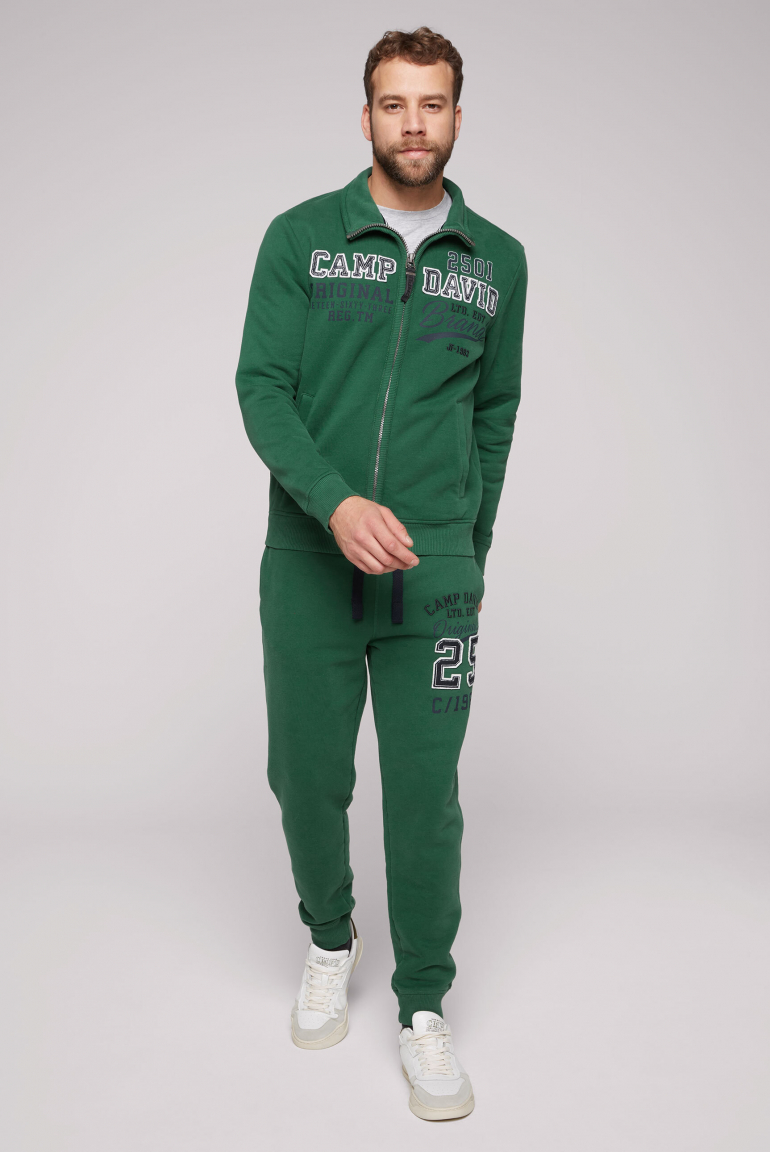 Sweatjacke mit Artwork im Retro-Style
