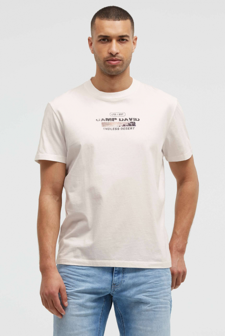 T-Shirt mit Photoprint auf dem Rücken