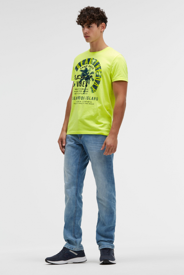 T-Shirt Rundhals mit Artwork