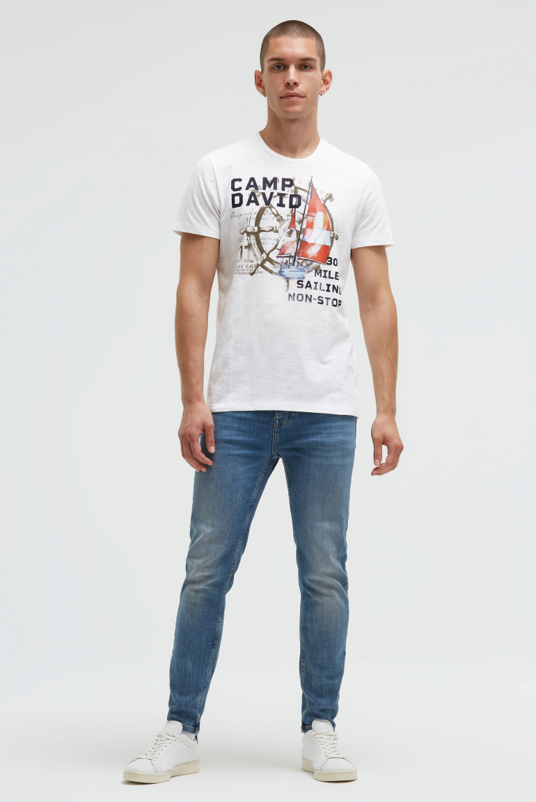 T-Shirt Rundhals mit Photoprint