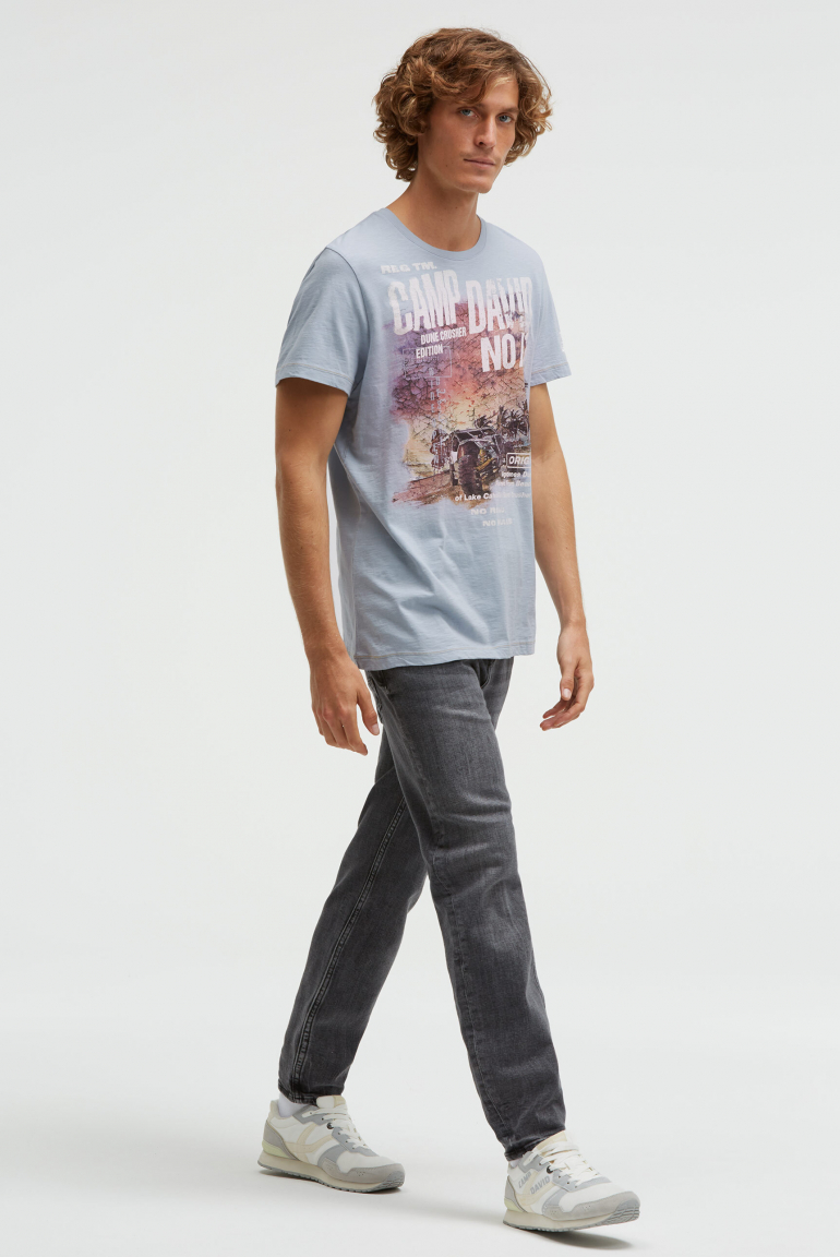 T-Shirt Rundhals mit Photoprint