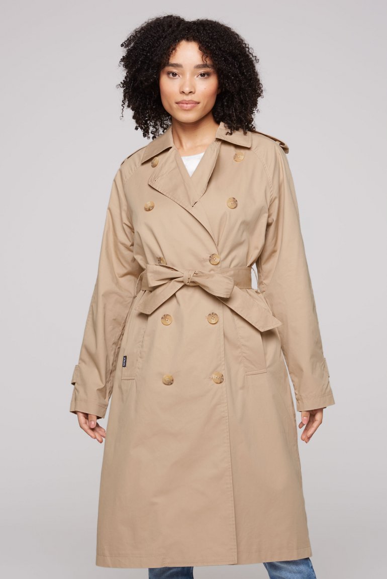 Trenchcoat mit Bindegürtel