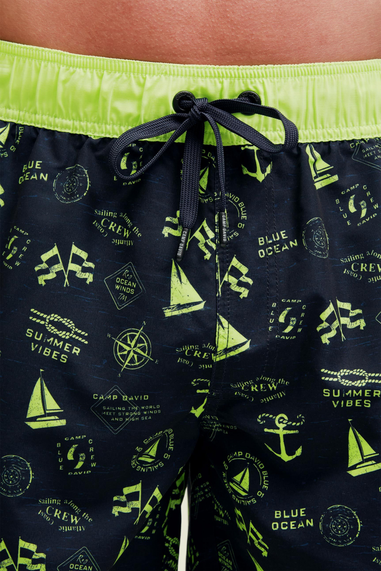 Badehose mit All Over Print