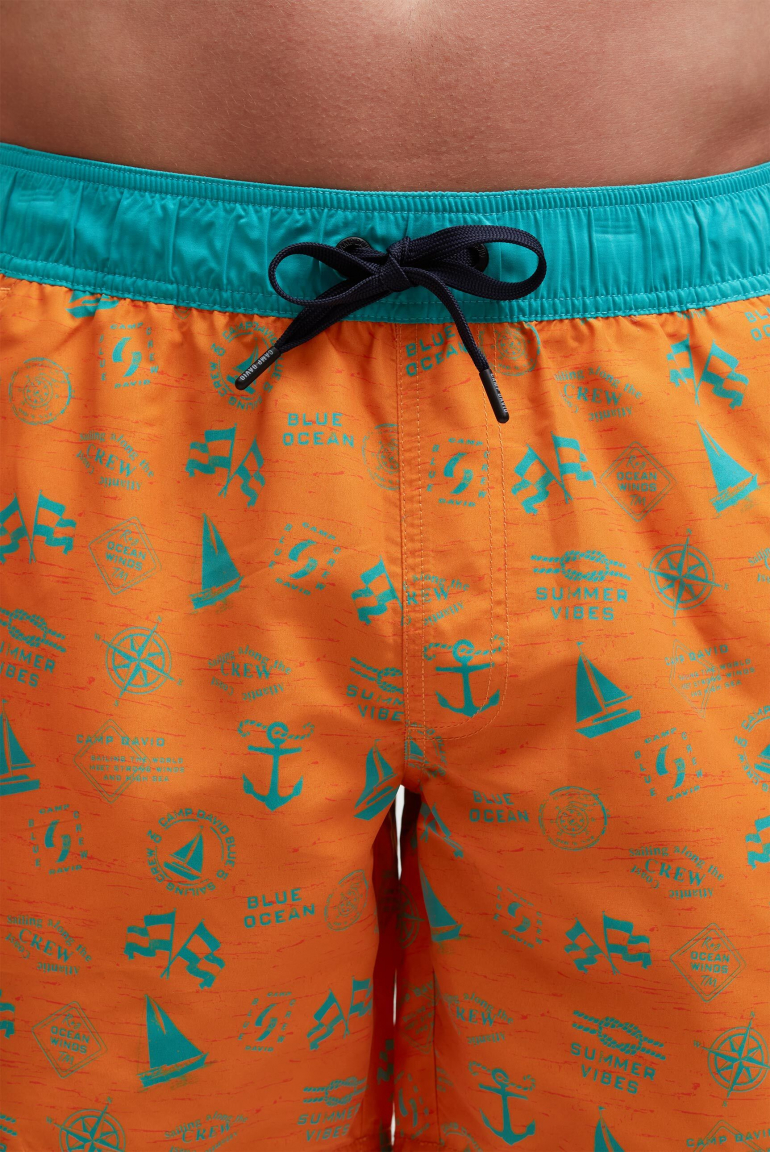 Badehose mit All Over Print