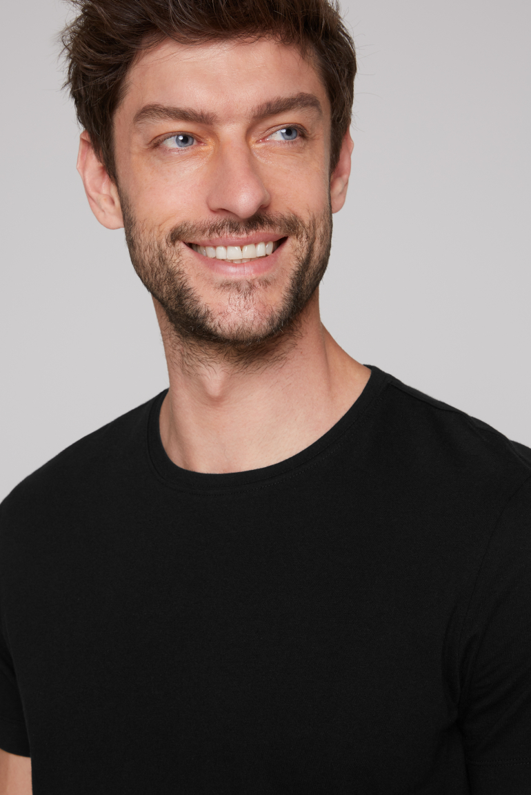 Basic T-Shirt  Rundhals 2er-Pack