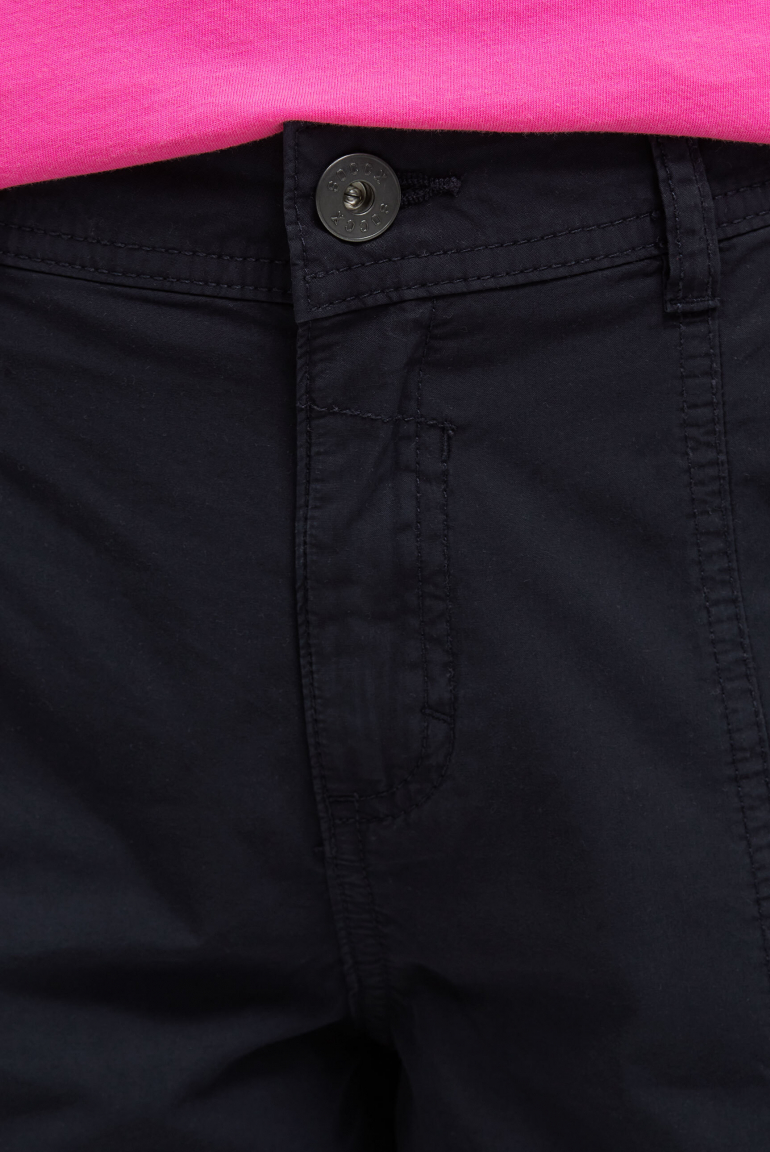 Bermudashorts mit Zip Fly