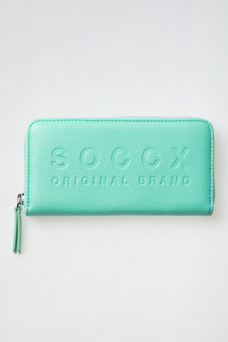 Geldbörse mit Logo-Prägung