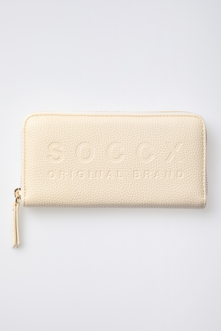 Geldbörse mit Logo-Prägung