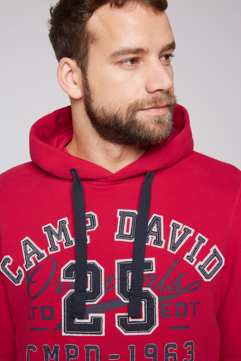 Hoodie mit Artwork im Retro-Style