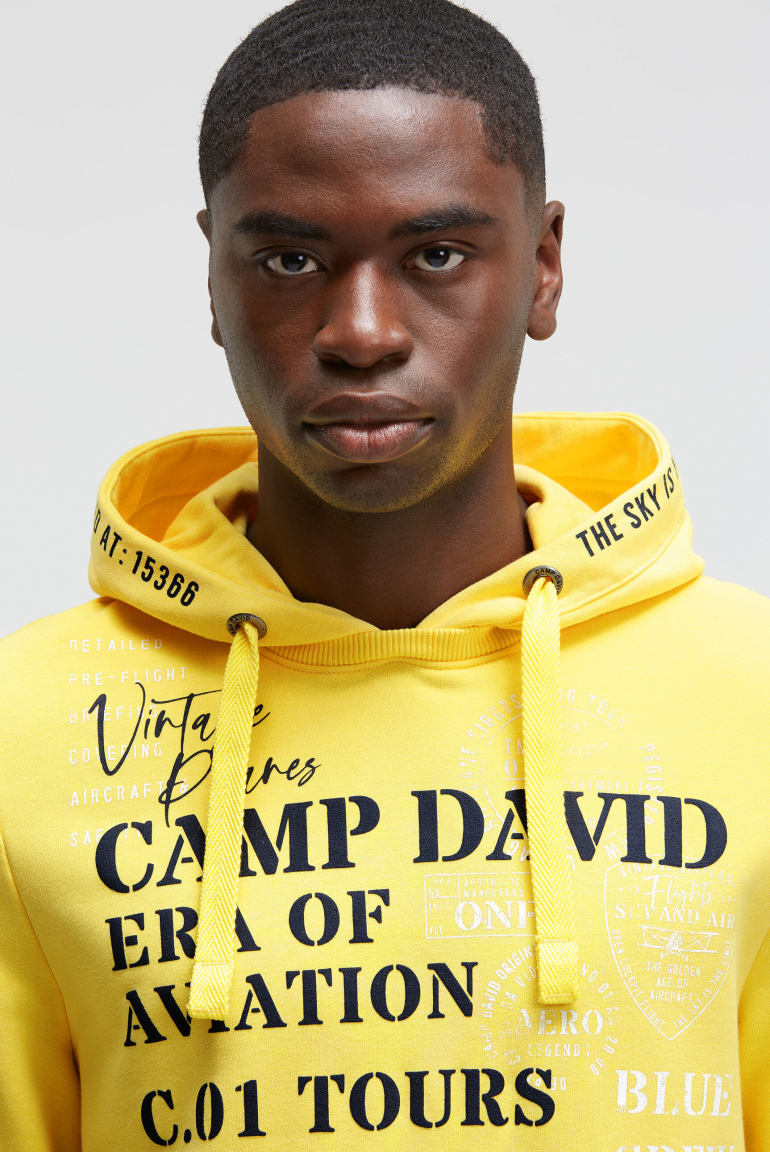 Hoodie mit Puffprint